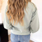 Chaudoin Creations - Ginger Christmas Tinsel Tree Sweatshirt