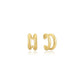 Eklexic - Women's Double Cuff Earrings