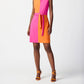 Joseph Ribkoff - Colorblock Belted Dress