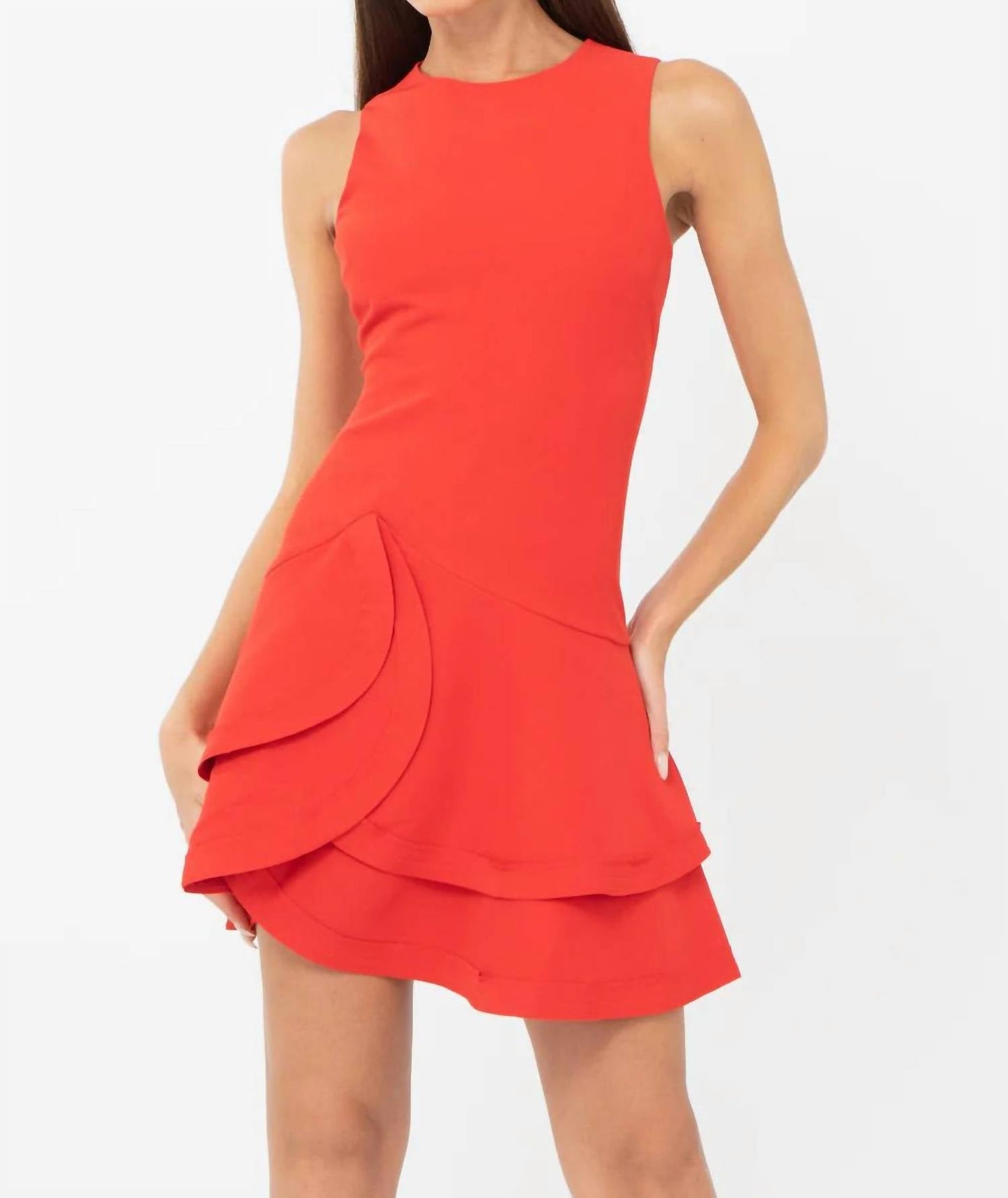 Adelyn Rae - Grayson Tiered Mini Dress