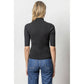 Lilla P - Women's Ruffle Mock Neck Top
