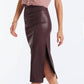 Bishop + Young - Colette Side Ruched Midi Skirt