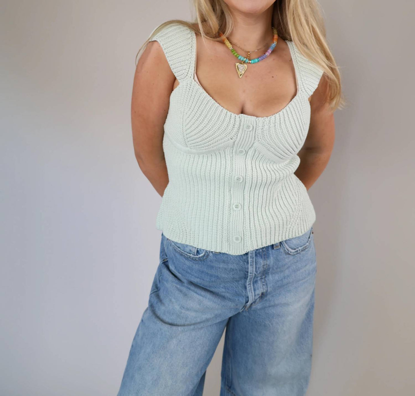 Steve Madden - Women's Presley Sweater Top