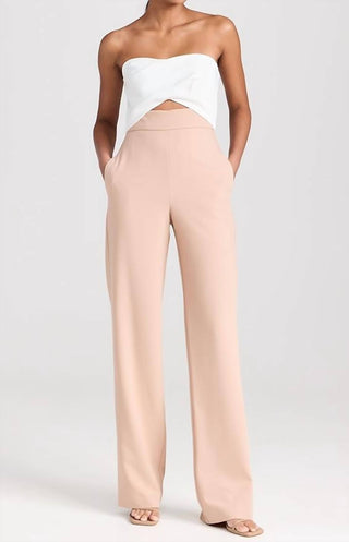 Black Halo - Jada Color Block Jumpsuit