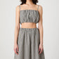 French Connection - Gingham Crop Top
