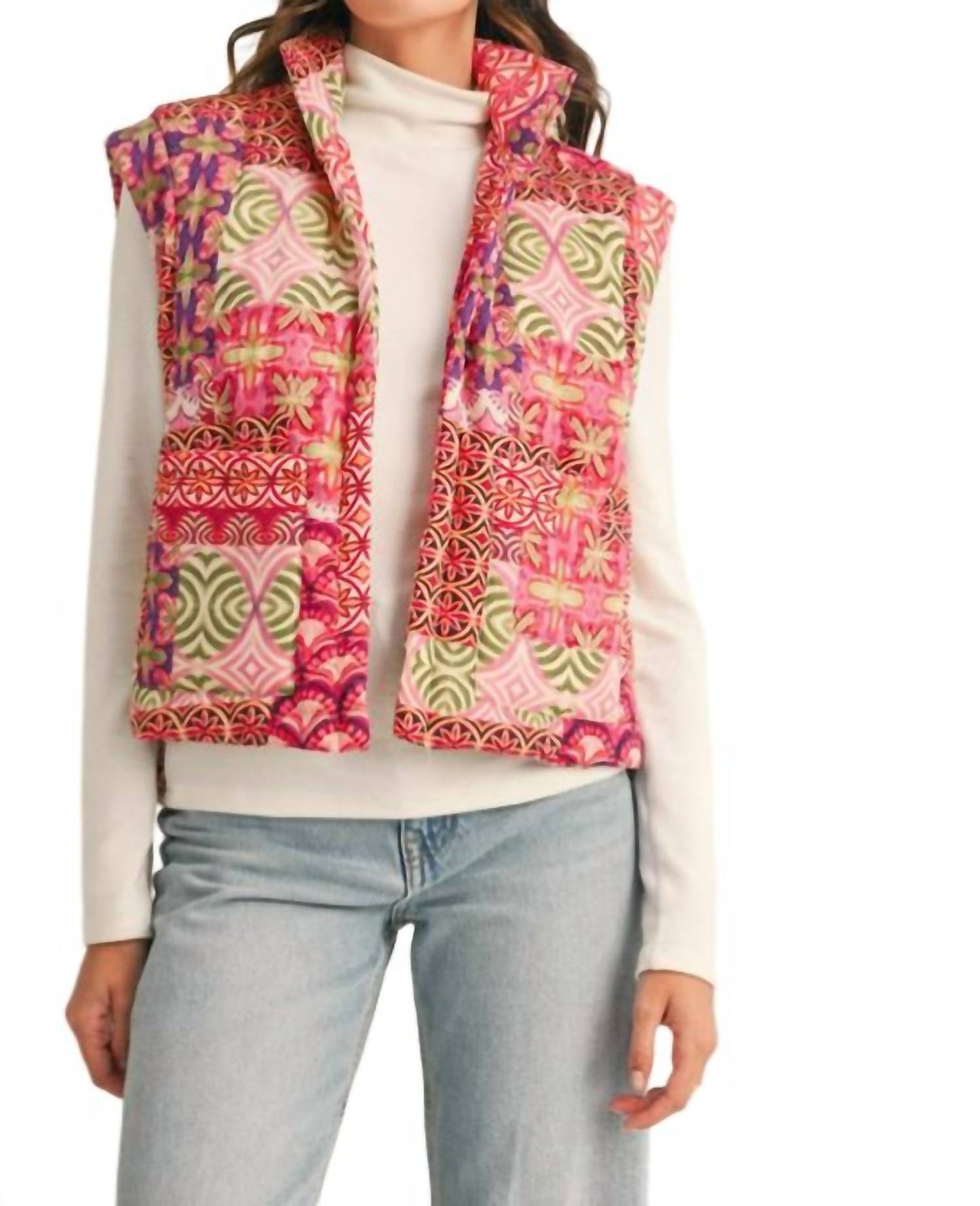 &Merci - Patchwork Quilted Vest
