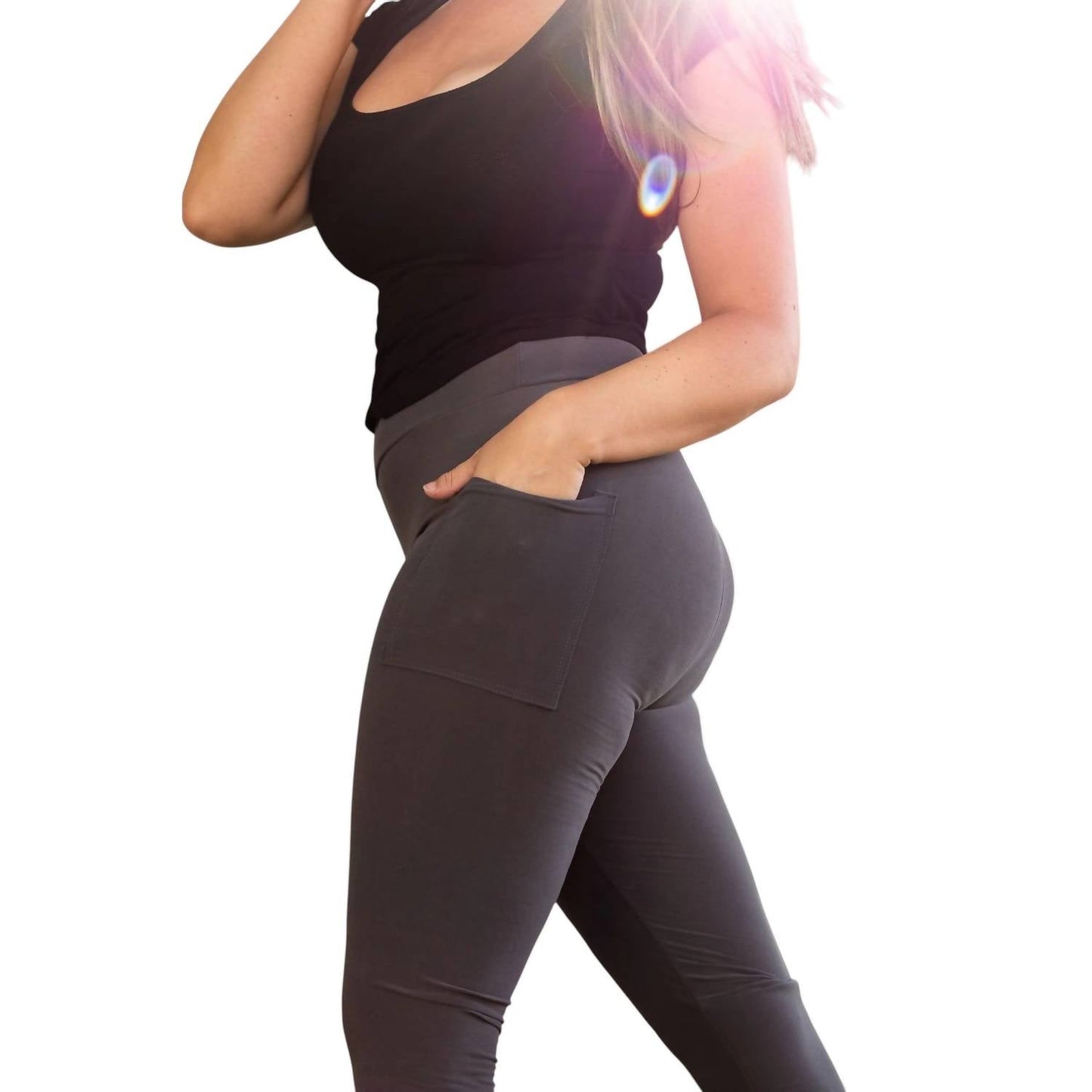 Julia Rose - Full Length Leggings With Pocket