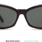 Balenciaga - Cat Eye Non Polarized Sunglasses - Bb0231s - 007