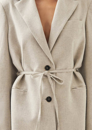 Alohas - Oversized Belted Blazer