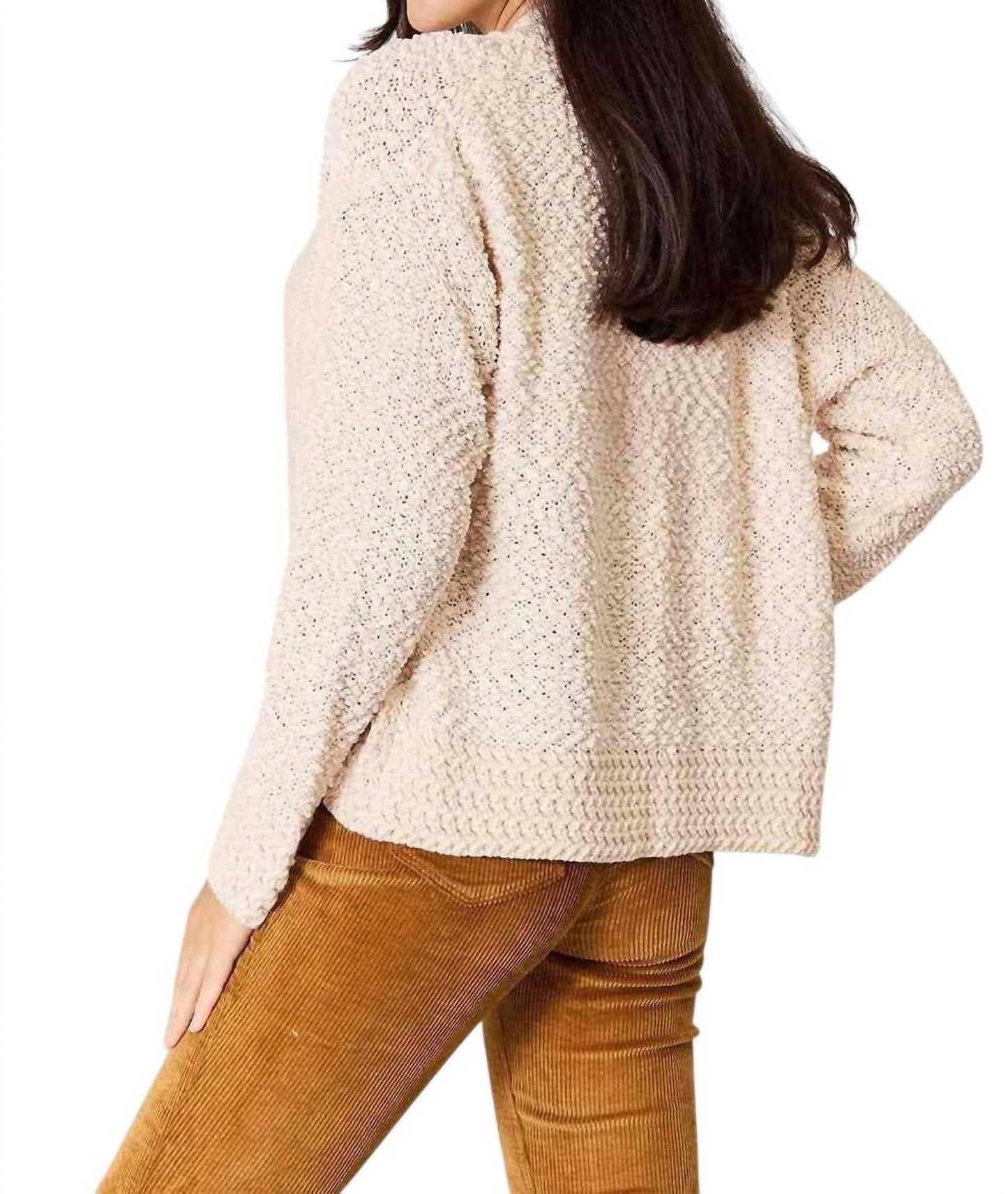 Double Take - Luxurious Knit Open Front Cardigan