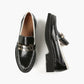 All Black - Women's Clip And Stitch Loafer