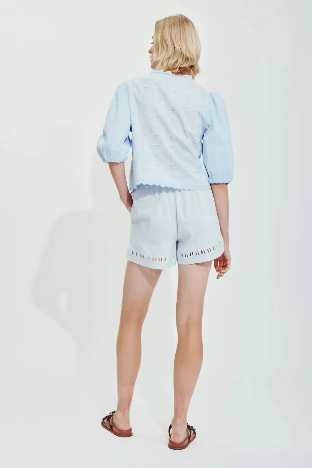 Melissa Nepton - Jasmine Embroidered Shorts