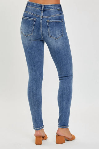 Risen - Mid Rise Ankle Skinny Jeans