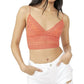 Free People - Carrie Embroidered Longline Bralette