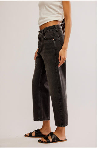Free People - Deep Trance Dropped Boyfriend Jeans
