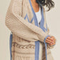 &Merci - Balloon Sleeved Tied Cardigan