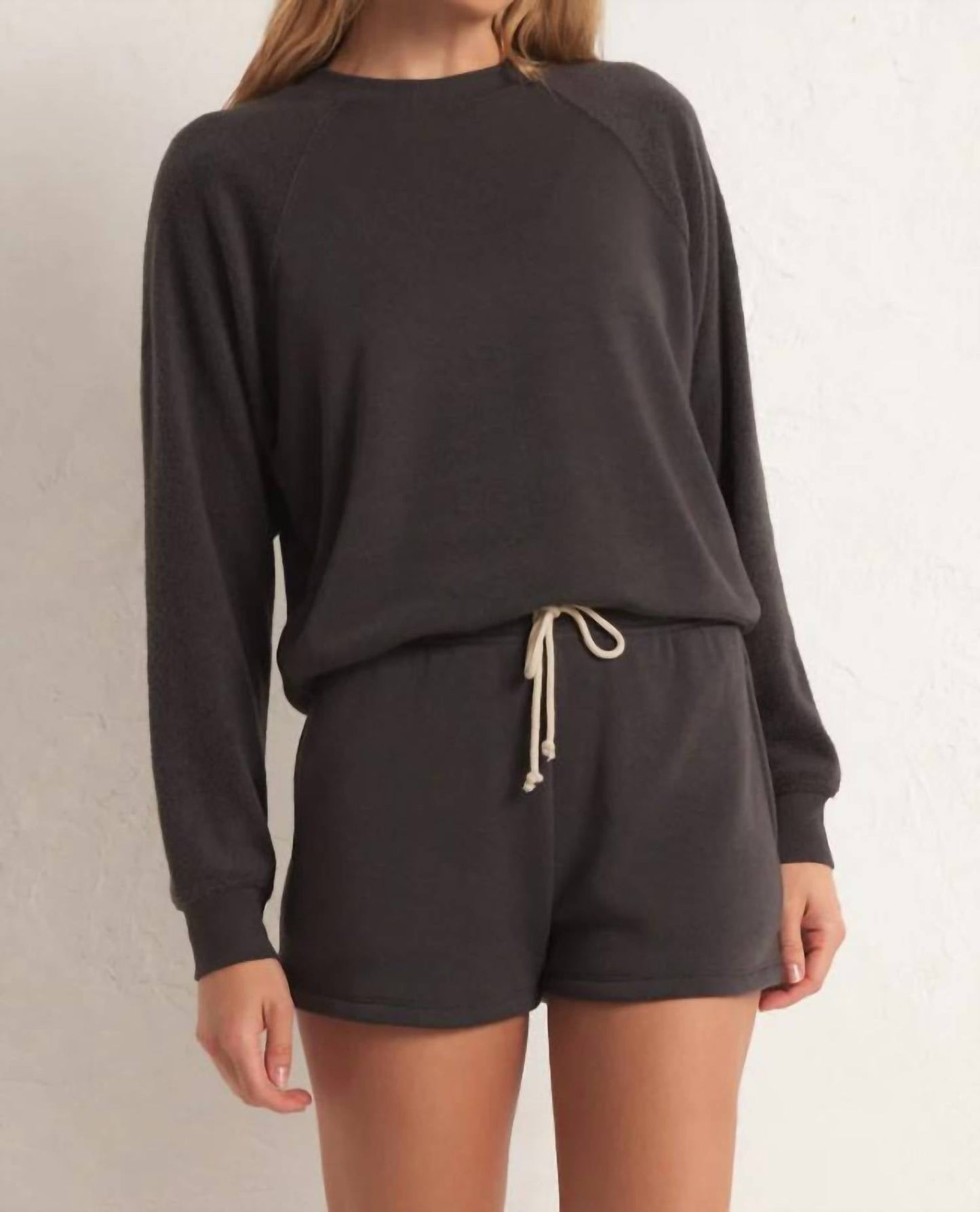 Z Supply - Saldana Reverse Fleece Long Sleeve Top