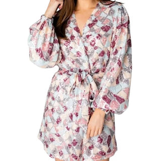 Buddylove - ADELINE SEQUIN WRAP DRESS