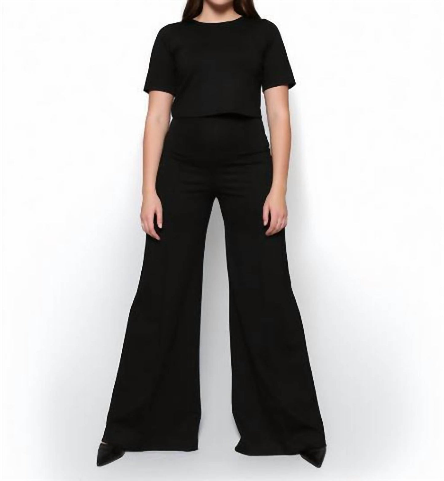 Ripley Rader - Ponte Knit Wide Leg Pants