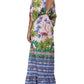 America & Beyond - Sasha Printed Maxi Cover Up