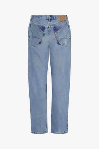 Aligrace - Allysa Tilted Split Jeans