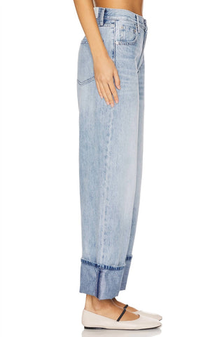 Pistola - Ryder High Rise Cuffed Straight Jeans