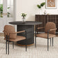Modern Dining Chair Set With Durable Iron Frame And Comfortable Fabric Upholstery