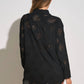Elan - Boyfriend Eyelet Cover Up