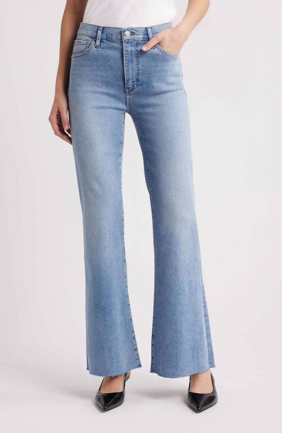 Frame - Reboot High Waist Crop Flare Jeans