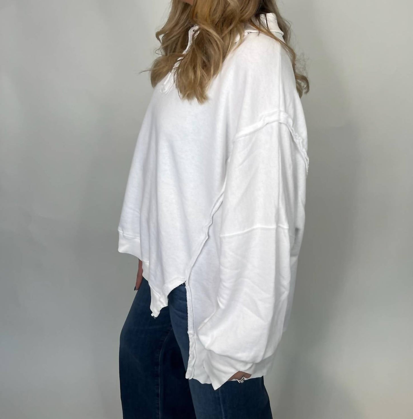 Free People - Camden Henley Sweatshirt