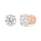 Diana M Jewels - 5.00 Cts Round Lab Grown Stud Earrings