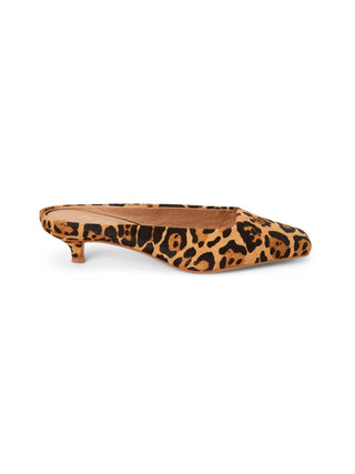 Matisse - Women's Classy Leopard Heeled Mule