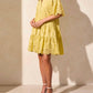 Tribal - Tootie Mixed Eyelet Dress