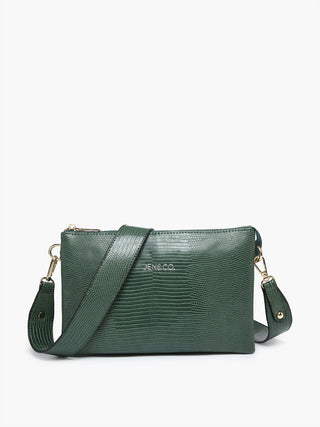 Jen & Co. - Izzy Vegan Lizard Crossbody Bag
