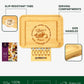 Cheese Board XXL with Cutlery Set