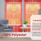 J&V TEXTILES 4-Pack Value: Solid Sheer Window Curtain Panels