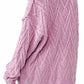 Free People - Isla Cable Tunic Sweater