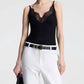 A.L.C. - Alba Silk Knit And Lace Camisole Top