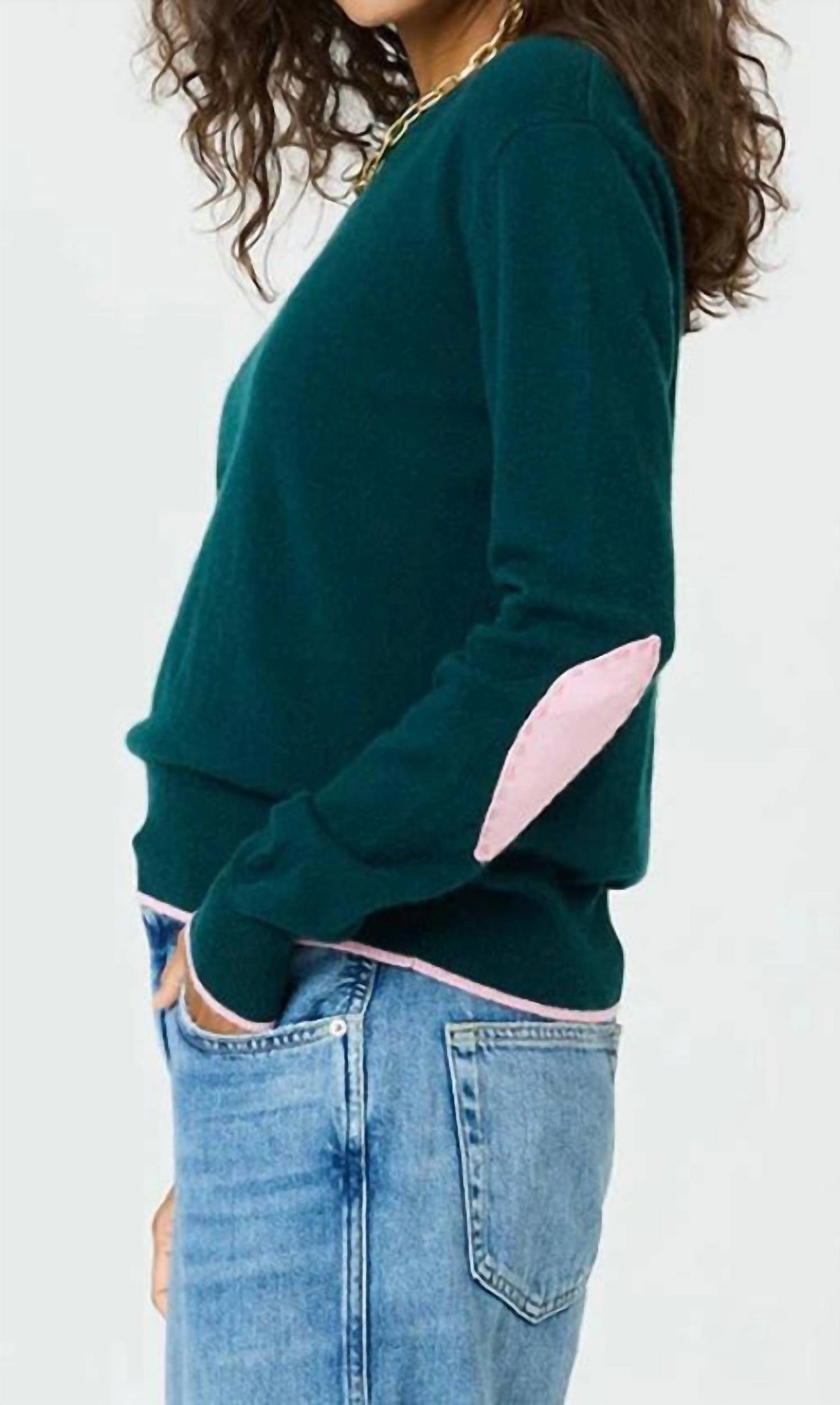 Kerri Rosenthal - Patchwork Cashmere Sweater