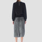 Le Superbe - Foil Pleated Skirt