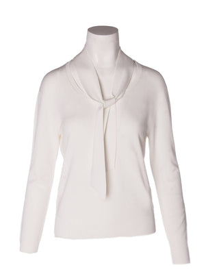 Elliott Lauren - Women's Marella Tie Neck Sweater