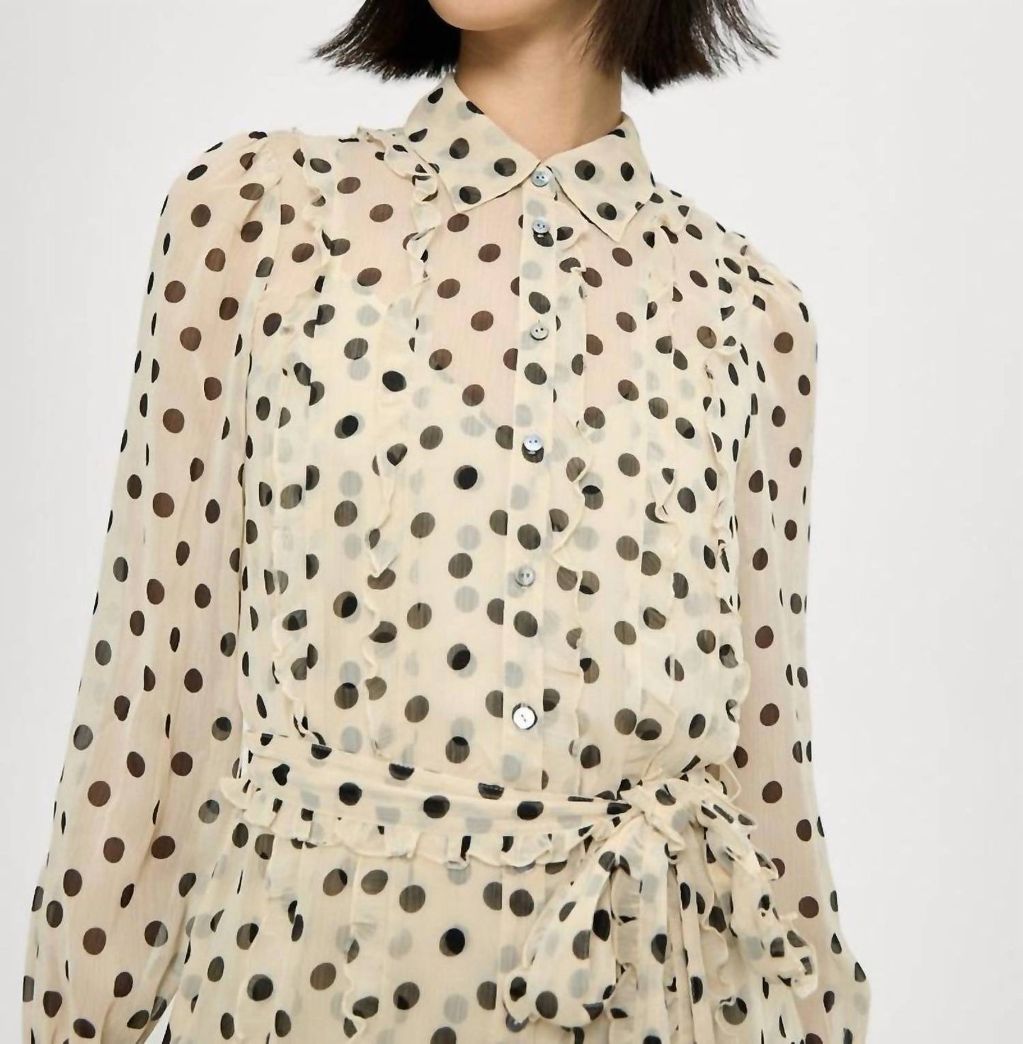 Cinq A Sept - Polka Dot Estelle Dress
