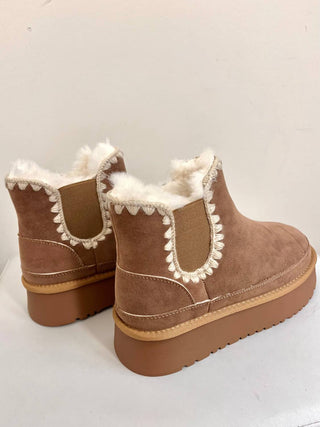 Ccocci - Women's Sherpa Platform Boot