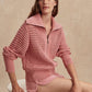 Varley - Eloise Full Zip Knit Sweatshirt