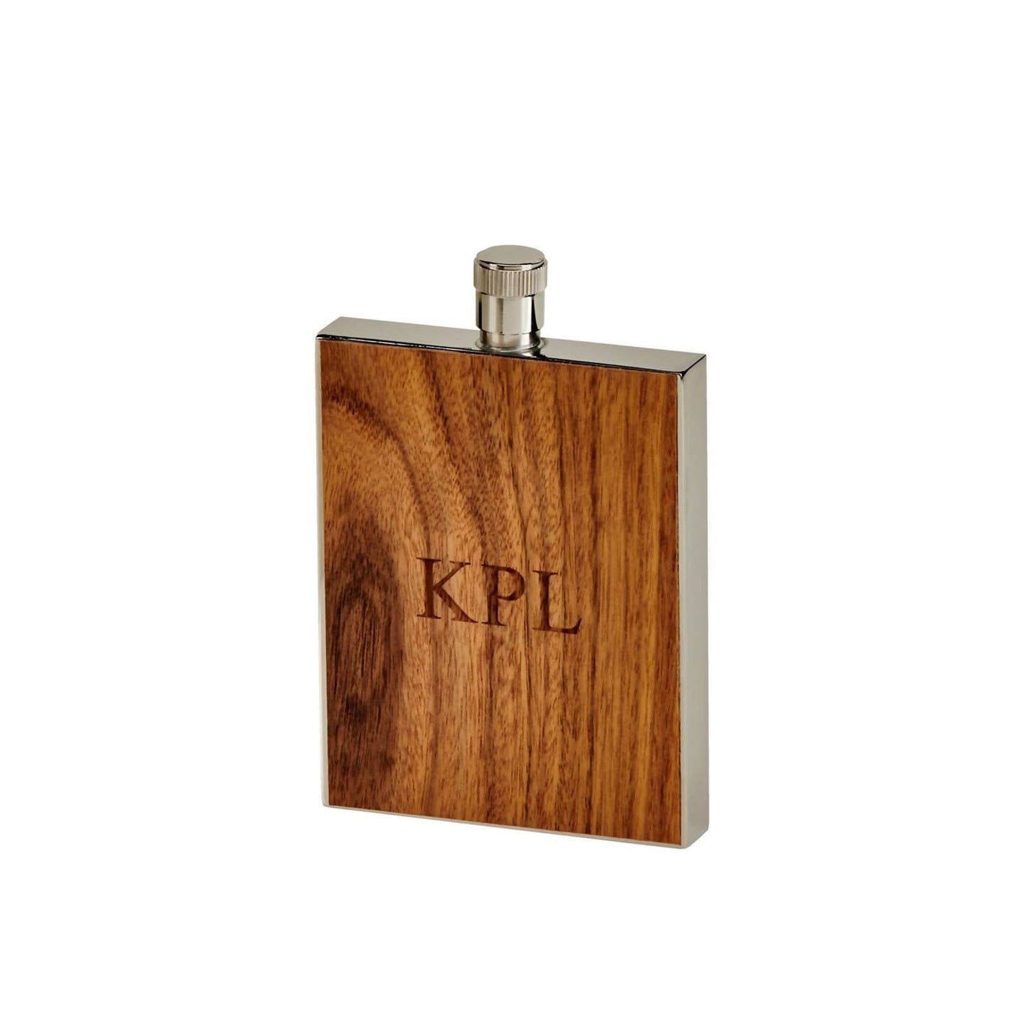 Creative Gifts International - Wood Grain Flask