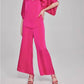 Joseph Ribkoff - Pleated Satin Wide-leg Pants