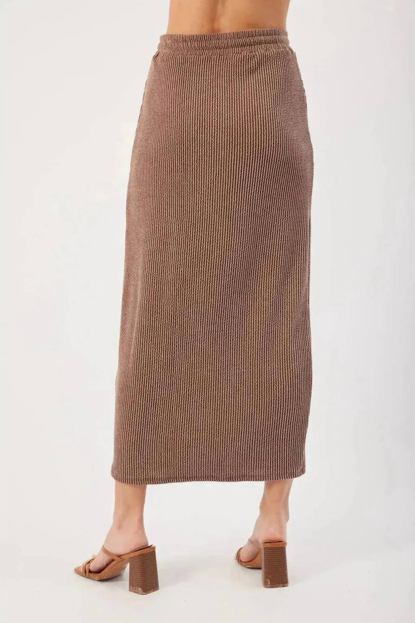 Kylie Paige - Kaya Tie Waist Midi Skirt
