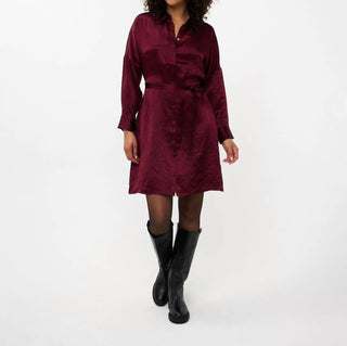 Esqualo - Dress Crushed Satin