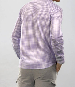 Buki - Mauro Long Sleeve Check Tech Shirt