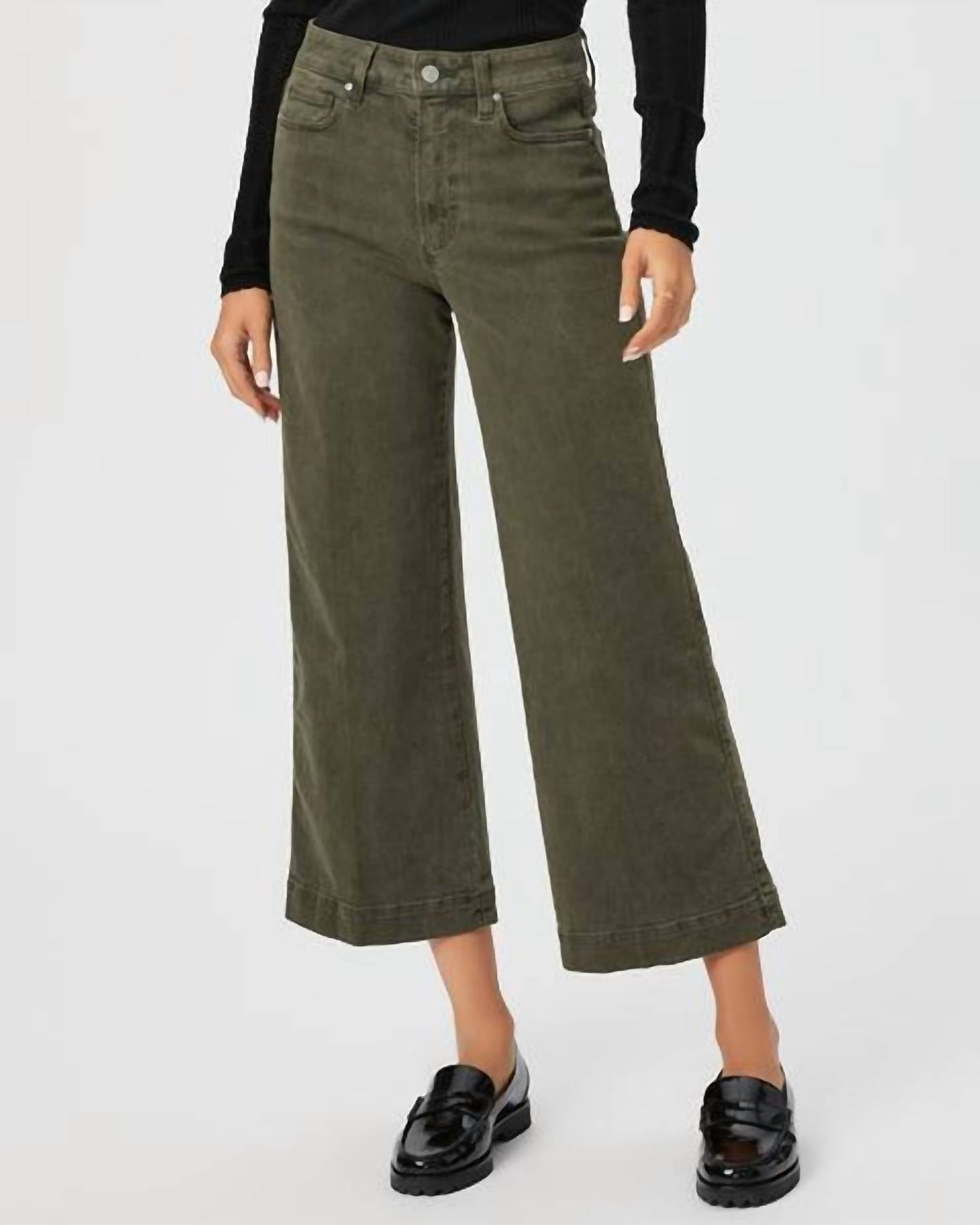 Paige - Anessa High Rise Wide Leg Pants